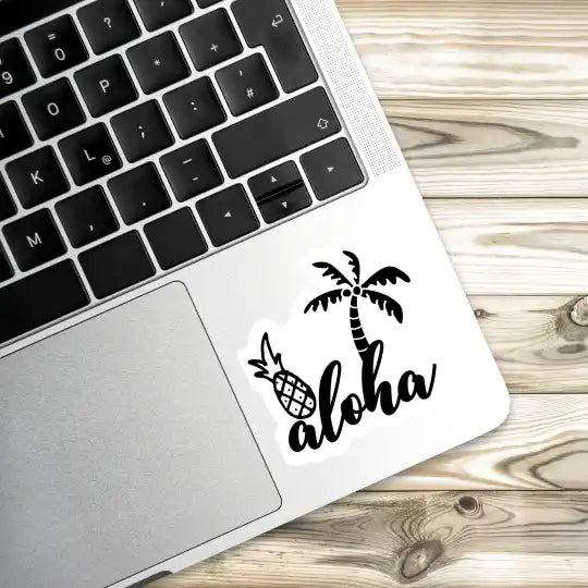 Aloha Laptop Stickers and Gadget Stickers