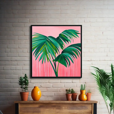 Colorful Tropical Nature Framed Wall Art – Vibrant Exotic Decor