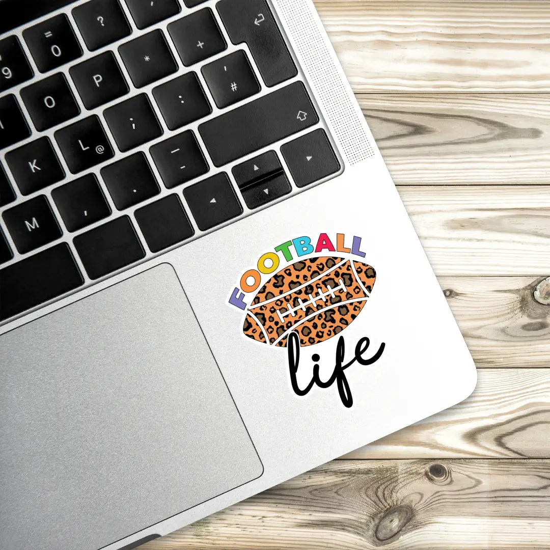 Football life Laptop Stickers and Gadgets Stickers