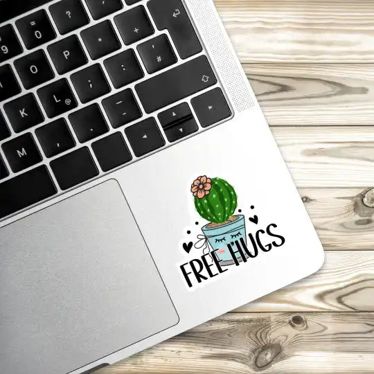 Free hugs Laptop Stickers and Gadgets Stickers