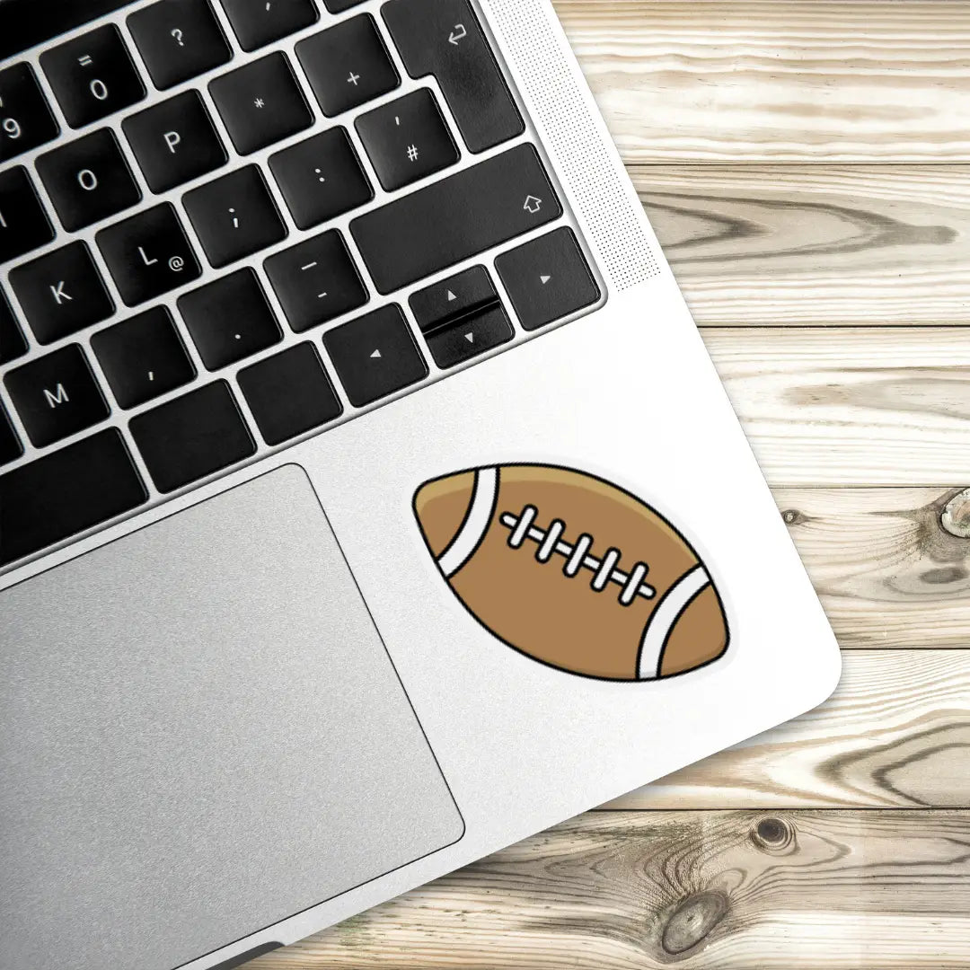 Goal Getter Exciting Football Laptop Stickers and Gadgets Stickers