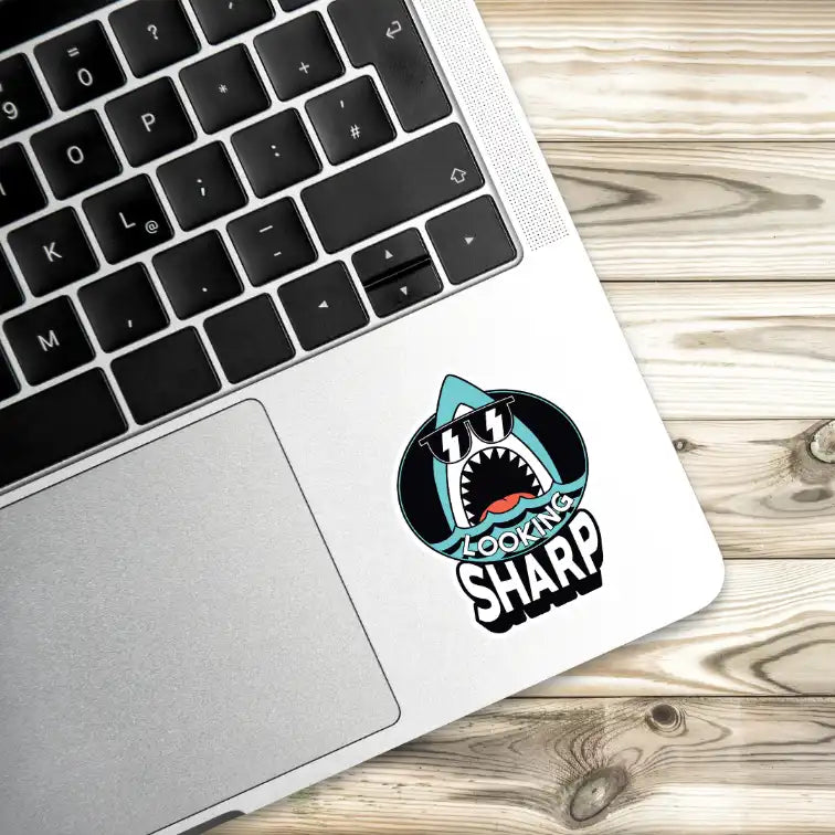 Looking sharp Laptop Stickers and Gadget Stickers