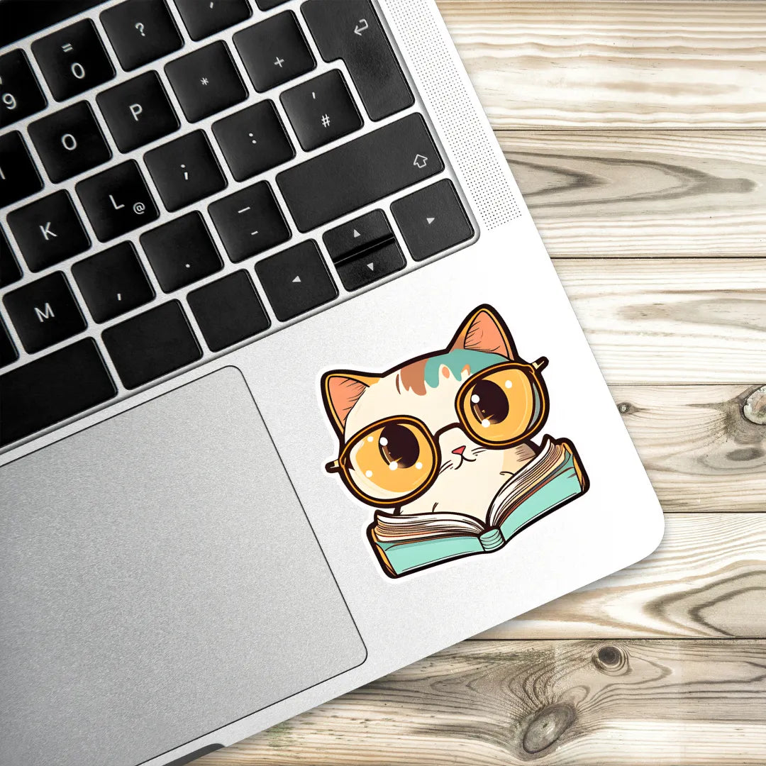 Page Turner Collection Creative  Laptop Stickers and Gadget Stickers for Literary Fans