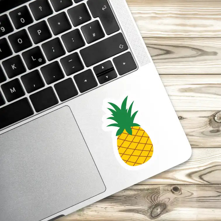 Pineapple Laptop Stickers and Gadget Stickers