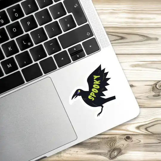 Spooky Laptop Stickers And Gadget Stickers