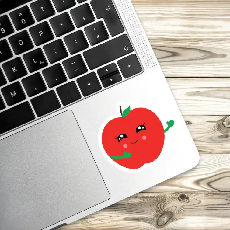 Tomato Hug Laptop Stickers and Gadget Stickers